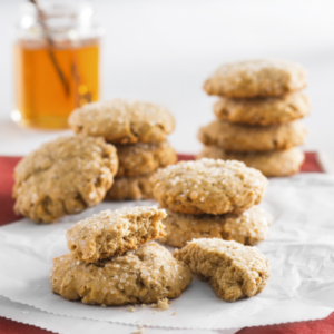 Honey Spice Oatmeal Cookies 1