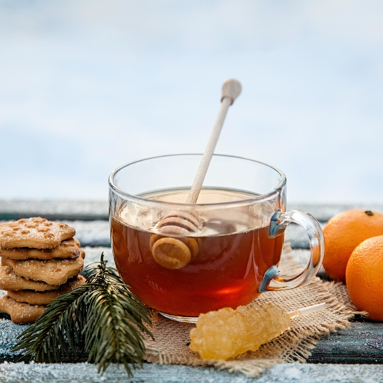 Honey Tea Winter Scenery shutterstock 1509068972 min